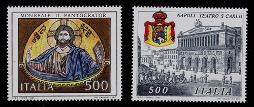 Italy scott 1725 1726 - italy,
