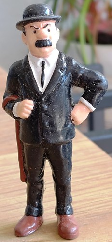 Figurine tintin dupont - tintin,