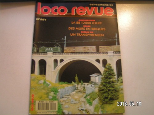 Loco revue n 551 voitures - **d,