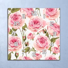 Horloge Murale En Verre 30x30