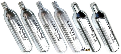 Cartouche co2 lezyne filetée - cartouche,
