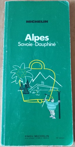 Guide vert michelin alpes - guide,