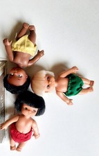 Mini poupée x3 DEL87 vintage Delavennat pays