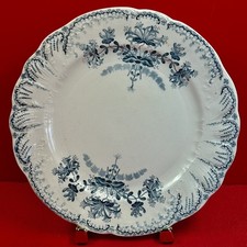 Assiette platr décor Régence