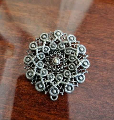 Ancienne broche foulard - broche,