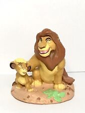 *VINTAGE Disney Store Classics Lion King SIMBA & MUFASA Figure From The 90’s !