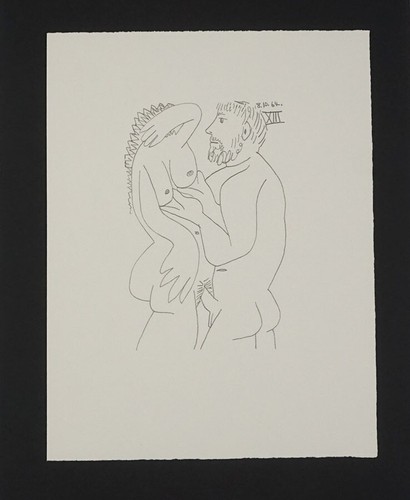 Pablo picasso couple en - pablo,