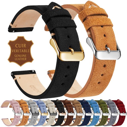 Bracelet montre cuir - bracelet,