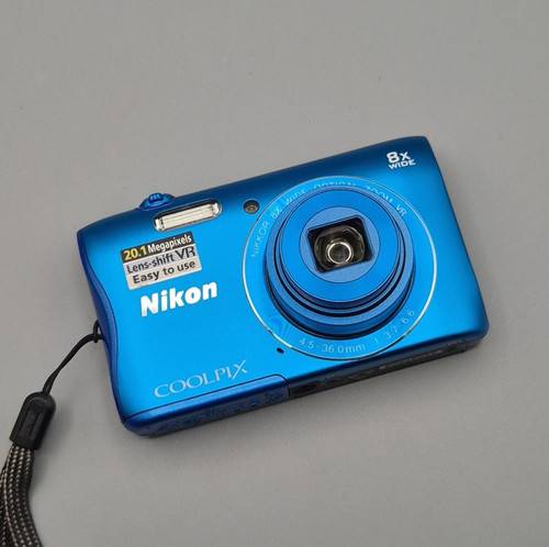 Nikon coolpix s3700 blue - coolpix,