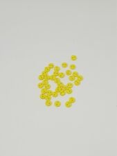 1000 bouton rond 4mm jaune