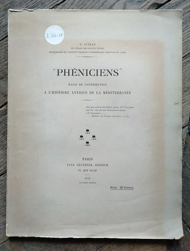 Autran phéniciens essai - c., autran-