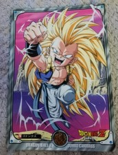 DragonBall Z Carte Jumbo Carddass N°26 Double Face 