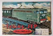 Catalogue TRAINS JEP voies HO et O 1960-61 Auto DS 19 Téléguide électrique Autre