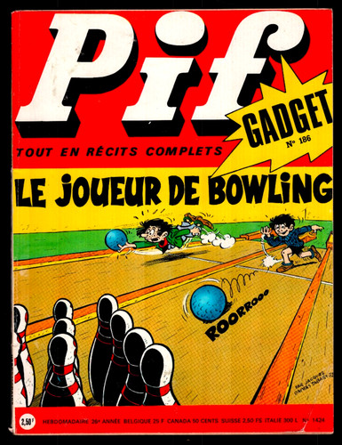 Pif gadget 186 1972 - n°186, #