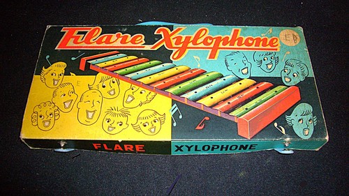 Jouet ancien xylophone - jouet, flare