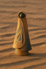 Sculpture en grès signée