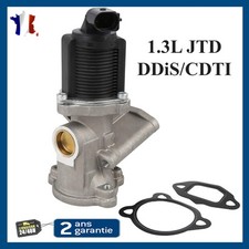 Vanne EGR pour Fiat 500 Doblo Punto Panda Qubo 1,3 1,3l JTD Multijet 75ch 75cv
