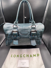 Longchamp Roseau Croco Leather