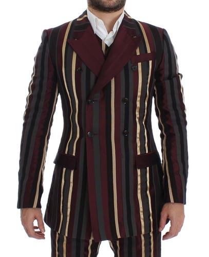 Dolce gabbana costume rayé - gabbana,