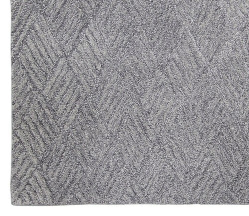 Moderne géométrique gris - moderne,