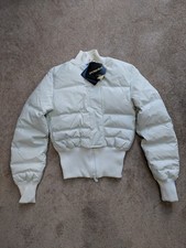 Doudoune de ski femme Pyrenex capuche dissimulée blanc / argent 36 / XS 