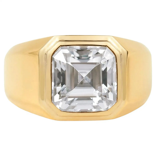 Bague solitaire moissanite - solitaire,