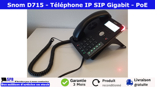 Snom d715 téléphone ip sip - d715,