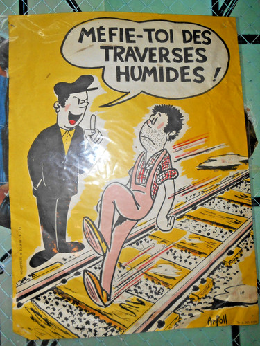 Affiche ancienne train - affiche, sncf