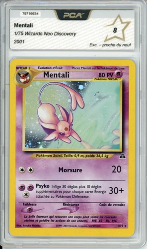 Carte pokémon mentali - carte,
