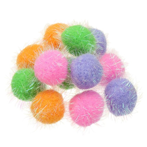 Pcs boules pompons chat - chat, 1,8