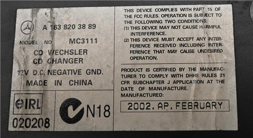 A1638203889 chargeur cd - ,