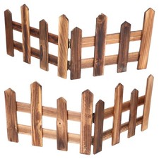  Clôture de Noël pour chat : clôture de jardin en bois pour extérieur, bordure