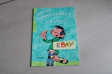 carte postale GASTON LAGAFFE