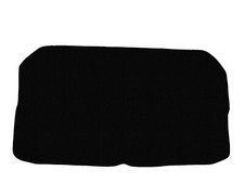 Noir Tapis de coffre velour