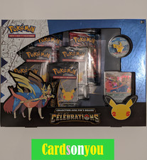 Pokémon 2021 ° EB7.5 Célébrations 25 ans° Coffret Collection Pin's Deluxe Zacian