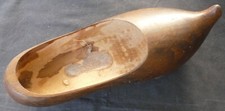 Sabot en bois décoratif vintage – Art populaire – REF 4673C