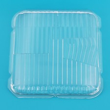 Lentille carrée cabochon en plastique pour phare