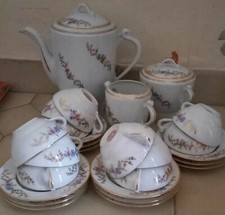 service à café, Porcelaine