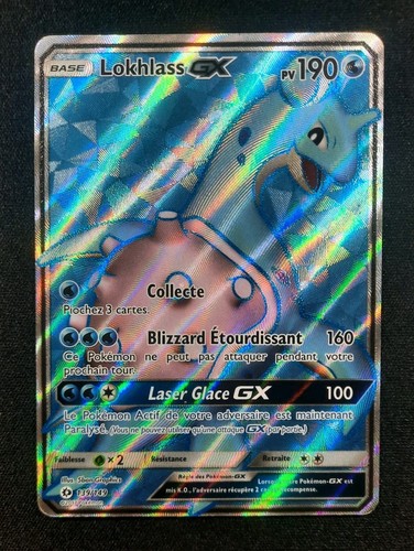 Carte pokémon lokhlass - pokémon, gx
