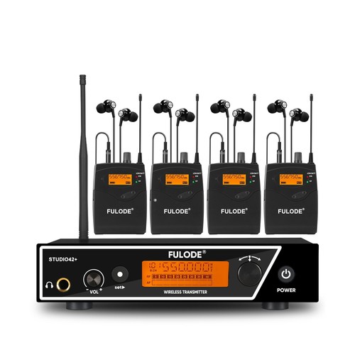 Ear monitor system uhf - in,