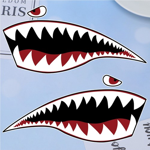 Autocollant requin bateau - autocollant,