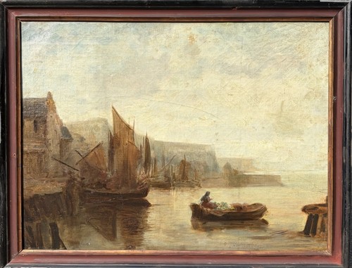Tableau marine fin - 19e, siècle