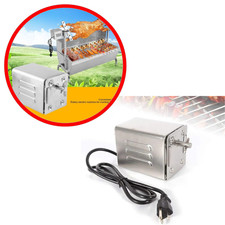 Moteur Barbecue Électrique 15W 70KG Acier Inoxydable Grill Chèvre Professionnel