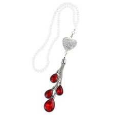 Coeur Modèle Strass Voiture