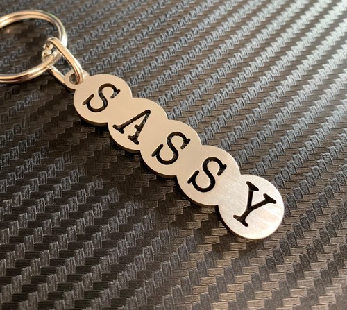 Porte clés sassy saucy bold - porte-clés,