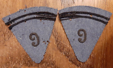 Pattes de Col Bleu Horizon Capote 1915 BH ORIGINAL Officier France 1914/1918 WWI