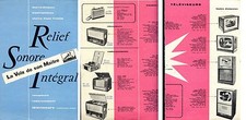 Publicité électrophone radio télévision stéréophonie Pathe La Voix de son Maître