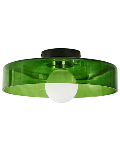 Plafonnier verre abat jour - en,