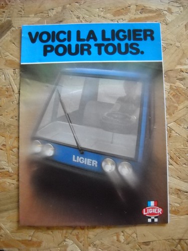 Catalogue brochure voiturette - catalogue/brochure,