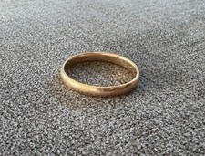 Anneau or rose 18 carats - taille 56 - bague - alliance